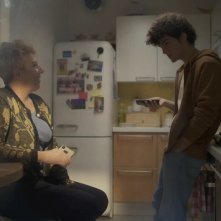 Le voci sole: Davide Calgaro, Alessandra Faiella in una scena