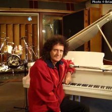Rockfield: la fattoria della musica, Brian May in una foto