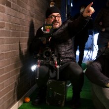 Io e Spotty: una foto dal set