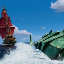 Il Mostro dei Mari: una sequenza del film d'animazione