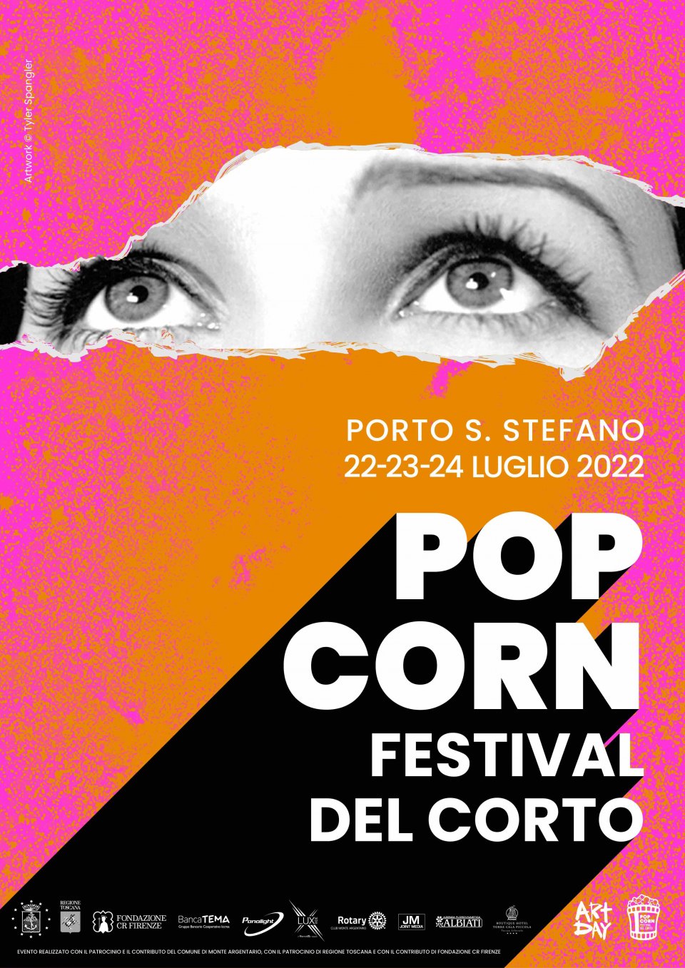 Locandina Pop Corn Festival Del Corto 2022