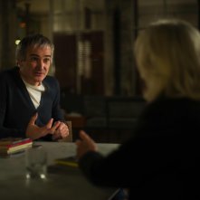 Searching For Ingmar Bergman: Olivier Assayas, Margarethe von Trotta in una scena del film