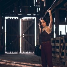 X - A Sexy Horror Story: Mia Goth durante una scena