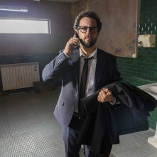 Toilet: Gabriele Pignotta in una scena tratta dal film