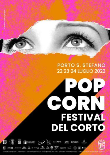 Locandina Pop Corn Festival Del Corto