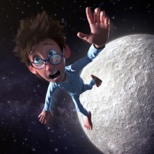 Peter va sulla Luna: una sequenza del film animato