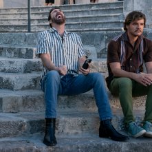 Il talento di Mr. C: Nicolas Cage, Pedro Pascal in una sequenza