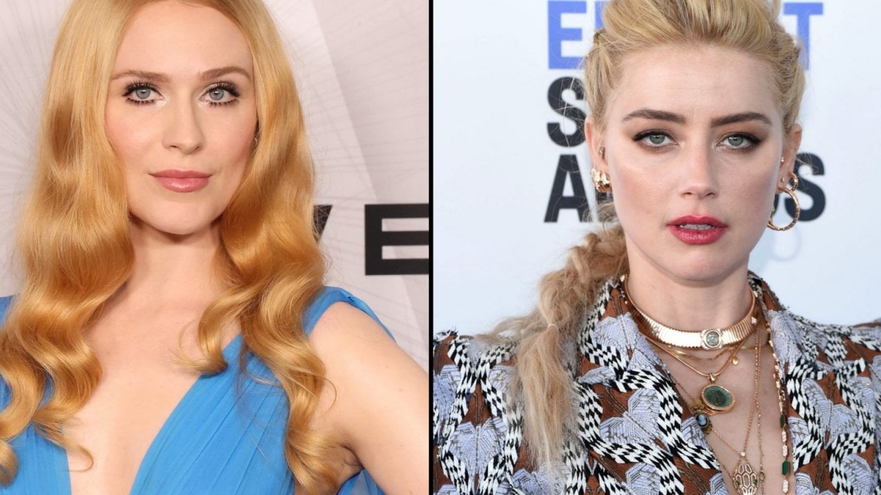 Evan Rachel Wood è stata criticata per aver paragonato Amber Heard ad  Harvey Weinstein