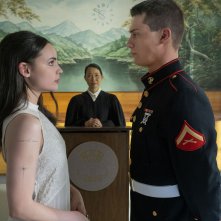 Purple Hearts: Sofia Carson e Nicholas Galitzine in una foto