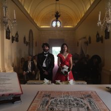 Sposa in rosso: Sarah Felberbaum, Eduardo Noriega in una scena del film