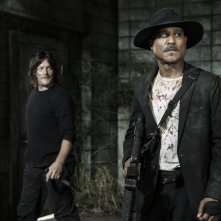 The Walking Dead 11: un foto di Norman Reedus e Seth Gilliam