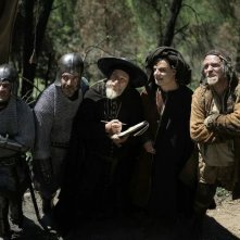 Il Pataffio: Lino Musella, Valerio Mastandrea, Vincenzo Nemolato, Giovanni Ludeno, Giorgio Tirabassi