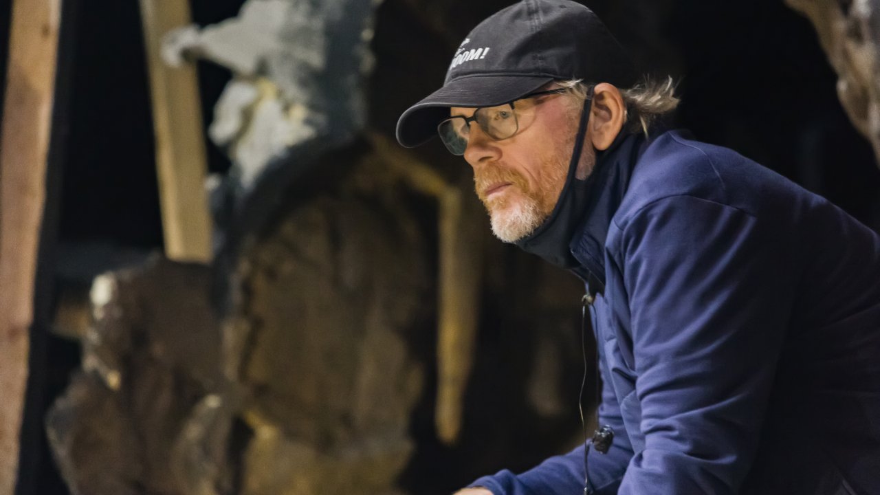 Ron Howard sul set di Tredici vite