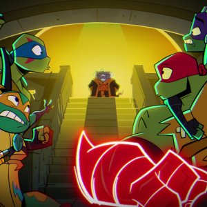Il destino delle Tartarughe Ninja: Il film, un'immagine del film