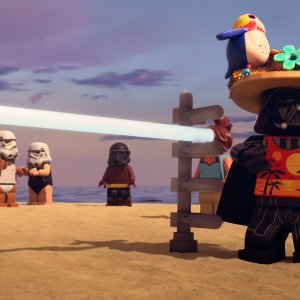 Lego Star Wars: Summer Vacation, una scena
