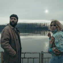 Delta: Emilia Scarpati Fanetti e Alessandro Borghi in una scena