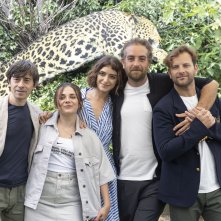 Delta: Alessandro Borghi e Luigi Lo Cascio con il regista Michele Vannucci e il resto del cast a Locarno 2022