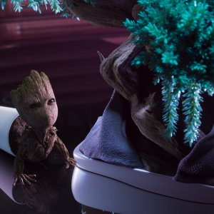I am Groot: una scena della serie