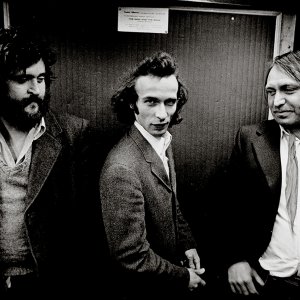 Era Roma: Donato Sannini, Roberto Benigni e Carlo Monni in una scena del film