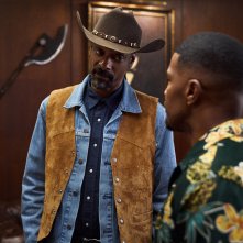 Day Shift - A caccia di vampiri: Snoop Dogg e Jamie Foxx durante una scena del film