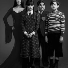 Mercoledì: una foto della famiglia protagonista