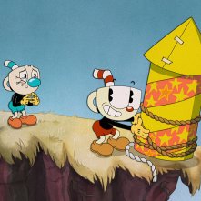 La serie di Cuphead! 2: una scena della seconda stagione