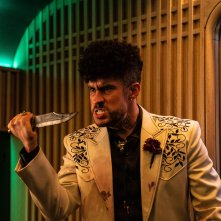 Bullet Train: Bad Bunny in una scena del film