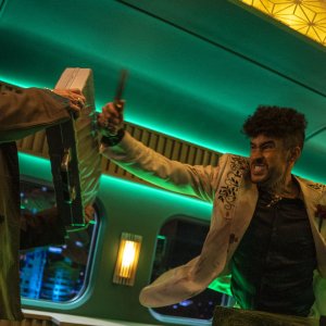 Bullet Train: scontro tra Brad Pitt e Bad Bunny
