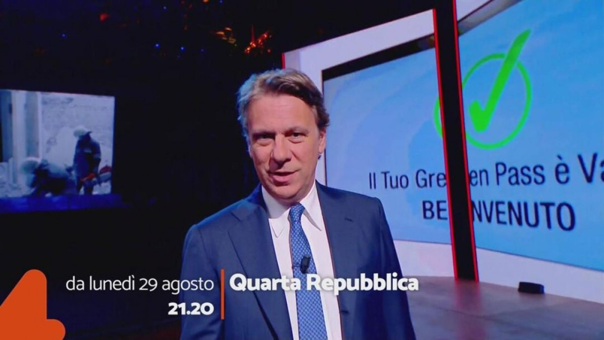 Quarta Repubblica, da stasera su Rete 4 la nuova stagione Matteo Renzi