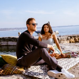 Love in the Villa - Innamorarsi a Verona: Kat Graham, Tom Hopper in una scena