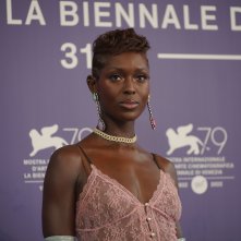 White Noise: Jodie Comer-Smith durante il photocall durante la Mostra Internazionale d’Arte Cinematografica di Venezia