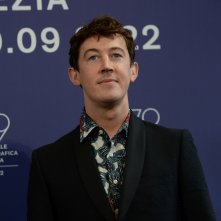 Living: Alex Sharp durante il photocall della Mostra Internazionale d’Arte Cinematografica di Venezia 2022