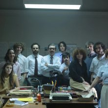 Argentina 1985: il cast in una foto sul set del film