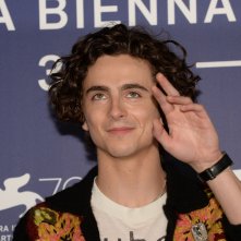 Bones and All: Timothée Chalamet in un primo piano durante il photocall della Mostra Internazionale d’Arte Cinematografica di Venezia 2022