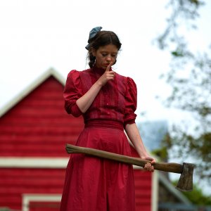 Pearl: Mia Goth in una scena