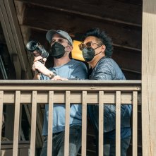 The Whale: Darren Aronofsky sul set del film