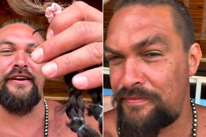 Jason Momoa si taglia i capelli per una buona causa su Instagram (VIDEO)