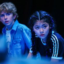 Secret Headquarters: Walker Scobell, Momona Tamada i nuna scena del film