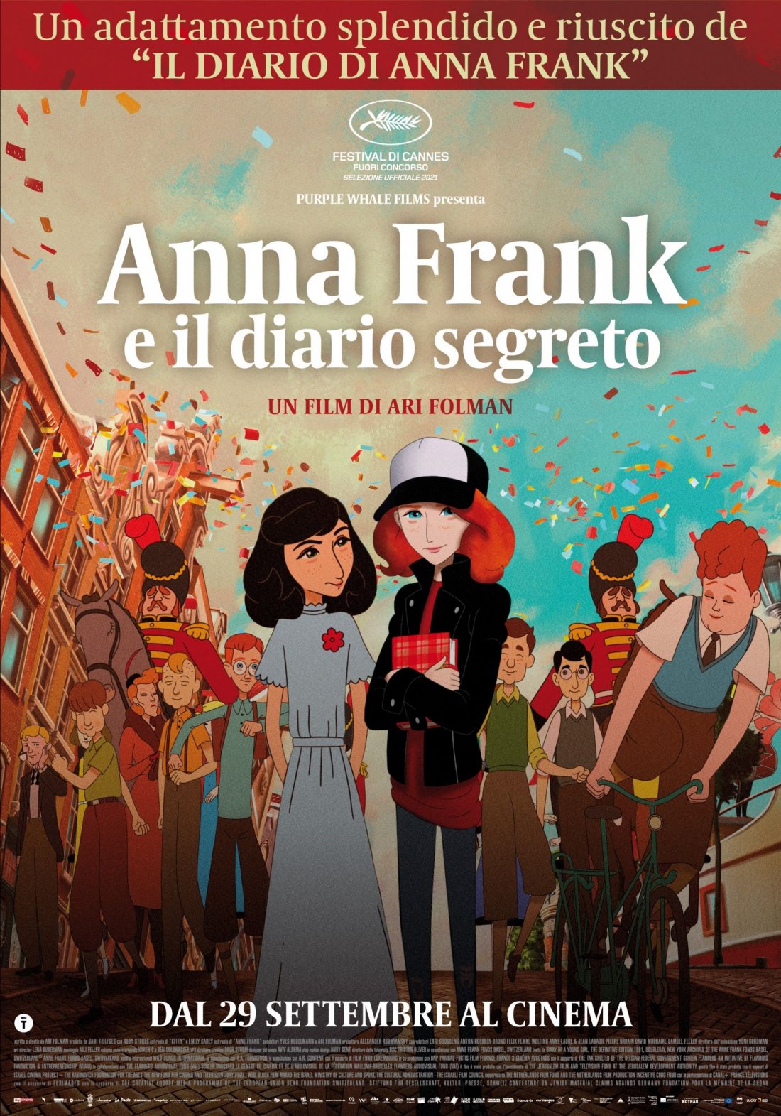 Anna Frank Diario Poster Italiano