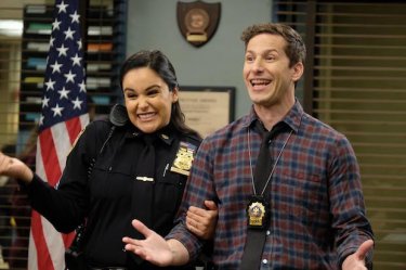 Brooklyn Nine Nine Melissa Fumero Andy Samberg