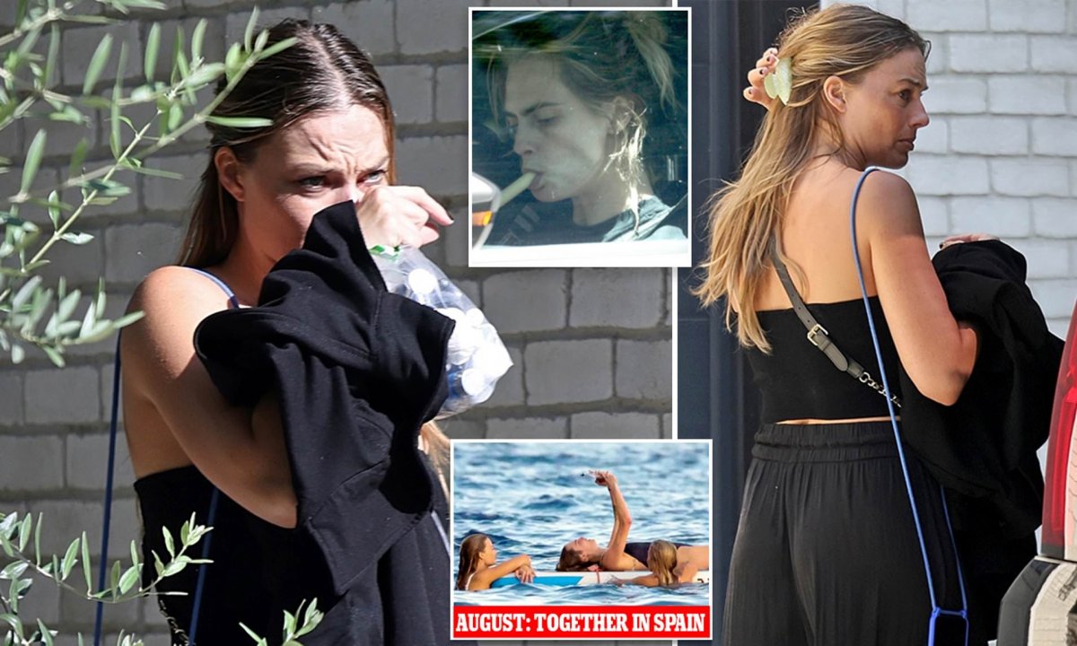 Cara Delevingne: Margot Robbie esce in lacrime dalla casa dell'amica