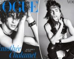 Timothée Chalamet è il primo uomo ad apparire sulla copertina di British Vogue in 106 anni di storia