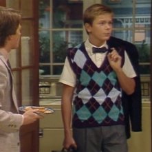 Casa Keaton: River Phoenix in una scena della serie