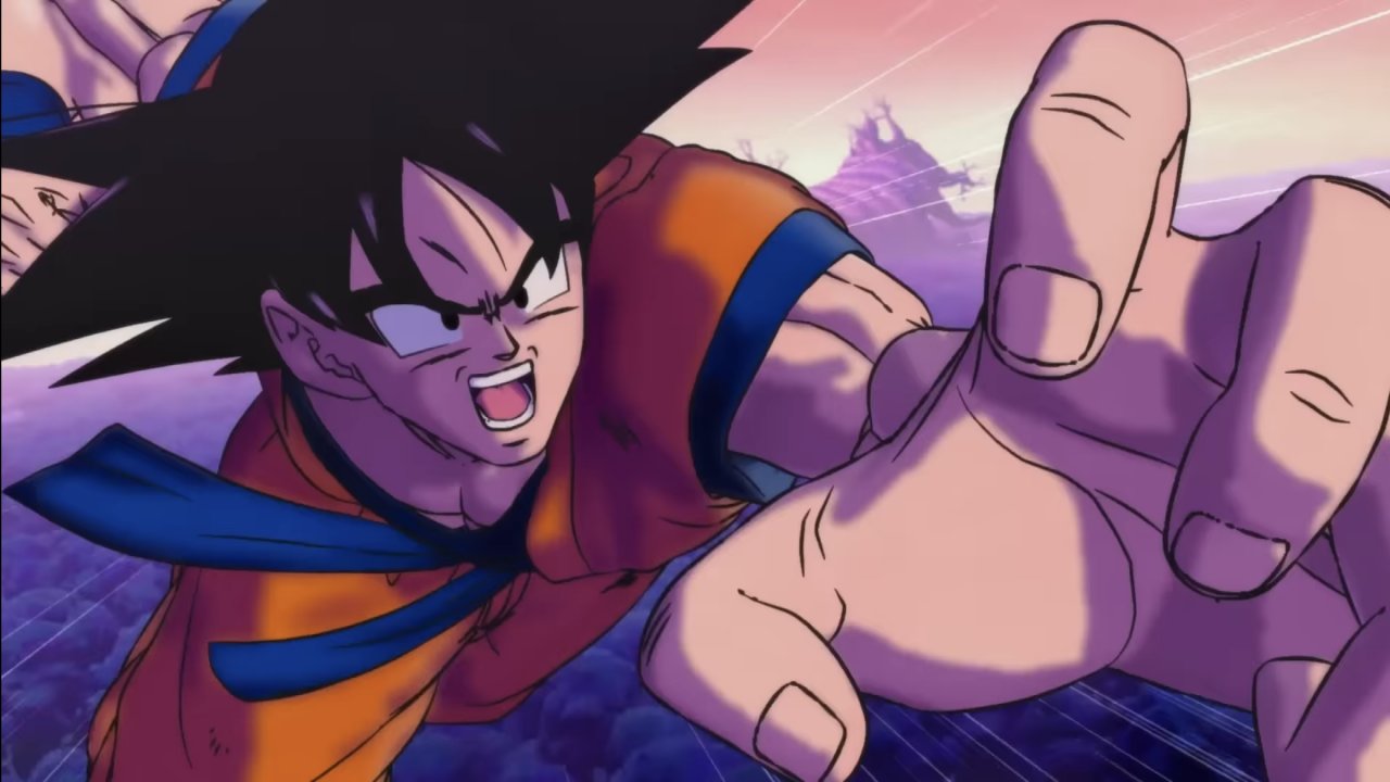 Una scena di Dragon Ball