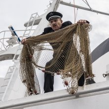 Tutti a bordo: Carlo Buccirosso in una scena del film