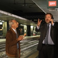 Tutti a bordo: Stefano Fresi, Giovanni Storti in una scena