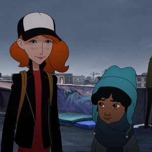 Anna Frank e il diario segreto: una scena del film animato