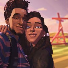 Entergalactic: una scena del film