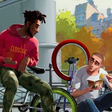 Entergalactic: un'immgine del film animato