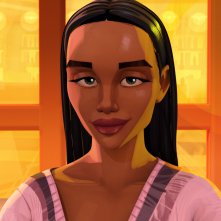 Entergalactic: un momento del film animato